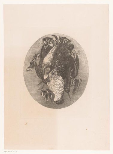 Two Dead Snipes and a Partridge Hanging from a String