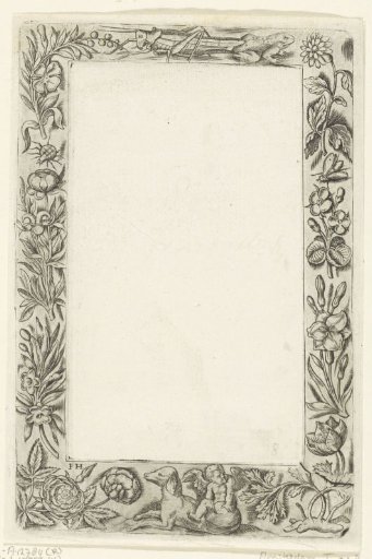 Frame with a Putto at the Bottom