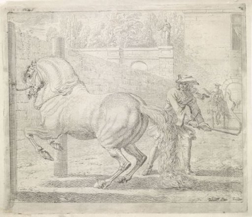 Man with Whip at a Horse