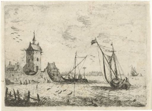 Harbour View with a Lookout Tower