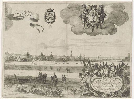 View of Haarlem C, Right Sheet