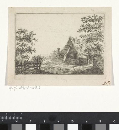 Landscape with a farmhouse
