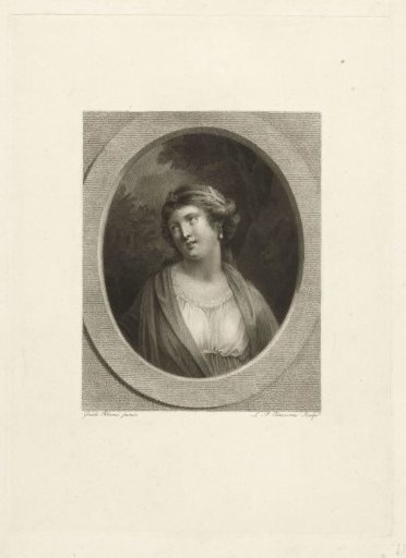 Portrait of a young woman with a hairband