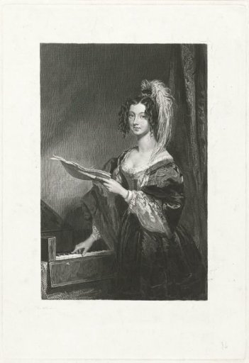 Lady at a keyboard