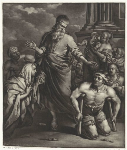 Paul Heals the Man Who Could Not Walk