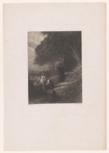 Field sermon of the Huguenots