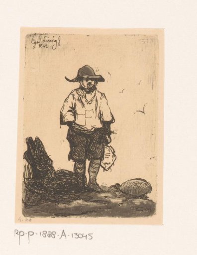 Fisherman on a ray