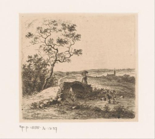 Landscape with a Low Bridge near Pont-à-Marcq