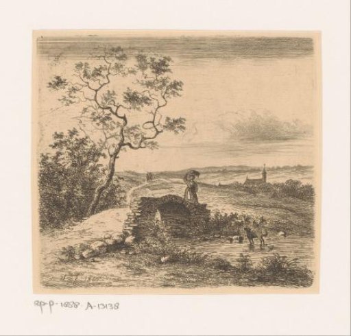 Landscape with a Low Bridge near Pont-à-Marcq