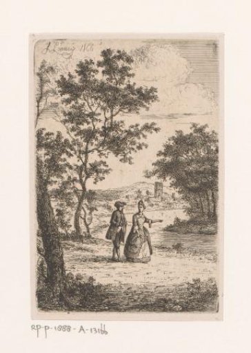 Couple Walking Along the Water