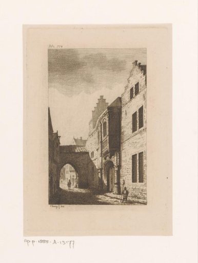 View of Het Steen in Antwerp