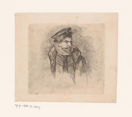 Man in Seventeenth-Century Clothing