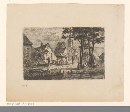 View of a village