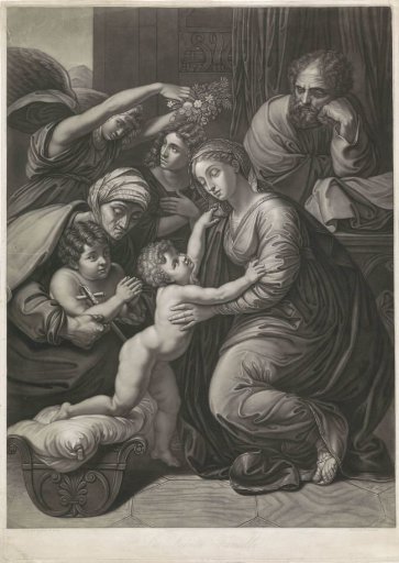 Heilige Familie met Elisabet en Johannes