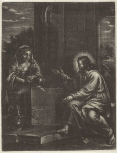 Christ and the Samaritan woman
