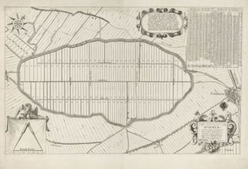 Map of the Plots of the Wormer