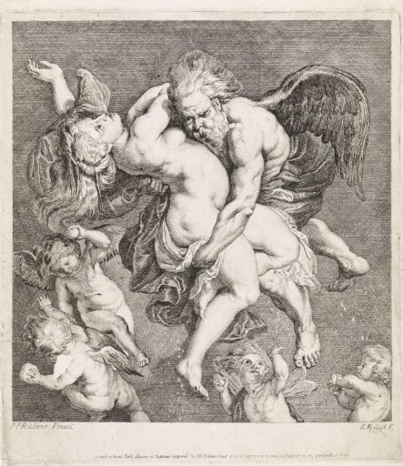 Boreas abducts Oreithyia