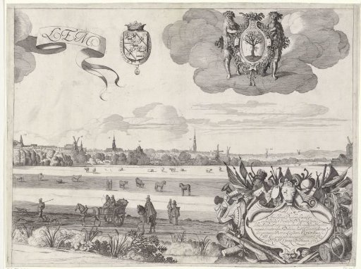 View of Haarlem A, Right Sheet