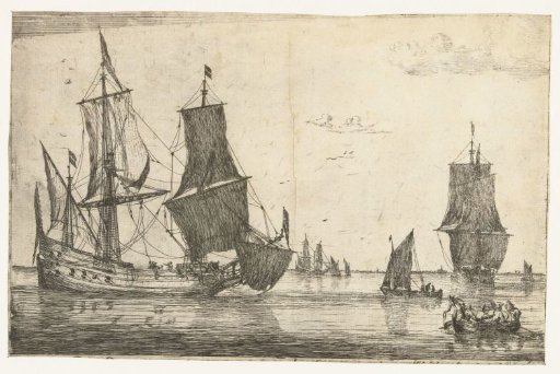Inland water with a fluyt