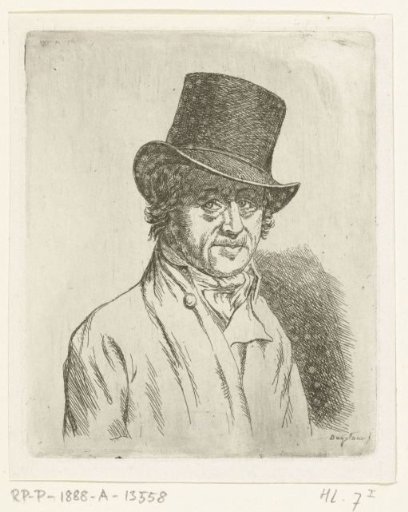 Portrait of Wouterus de Nooy