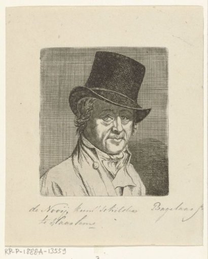 Portrait of Wouterus de Nooy