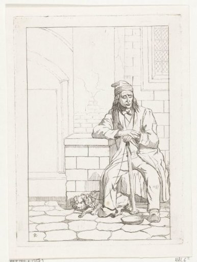 Beggar with a Dog