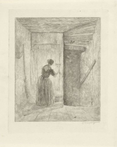 Woman at a Door