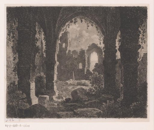 View of the ruin of Kenilworth Castle