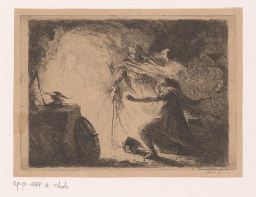 Saul and the Witch of Endor