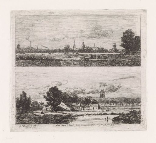 Two landscapes