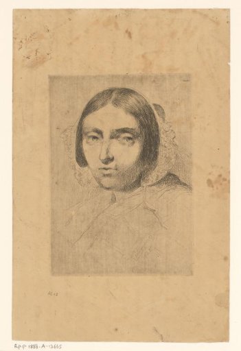Head of a woman