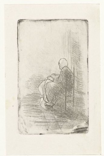 Seated woman