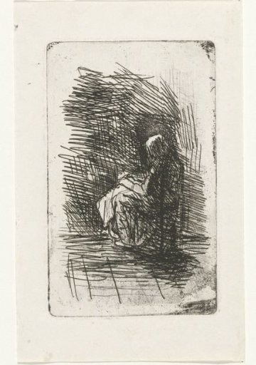 Seated woman
