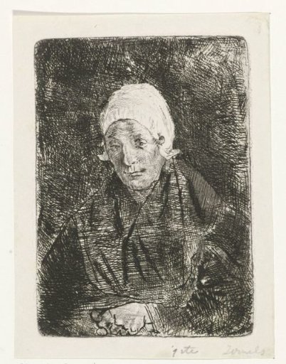 Old woman from Katwijk