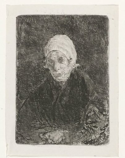 Old woman from Katwijk