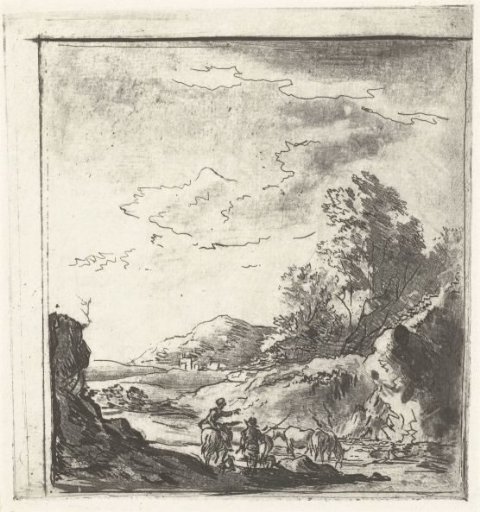 Landscape with Rider and Shepherd