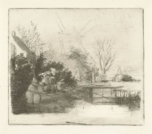 Anglers by a river