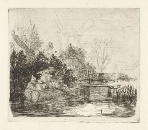 Anglers by a river