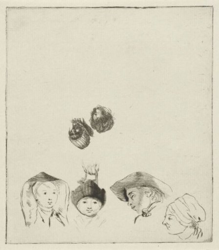 Study sheet with six heads