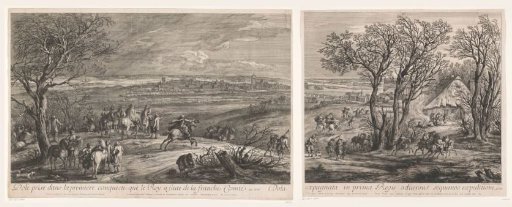 Capture of the City of Dôle by French Troops, 1668