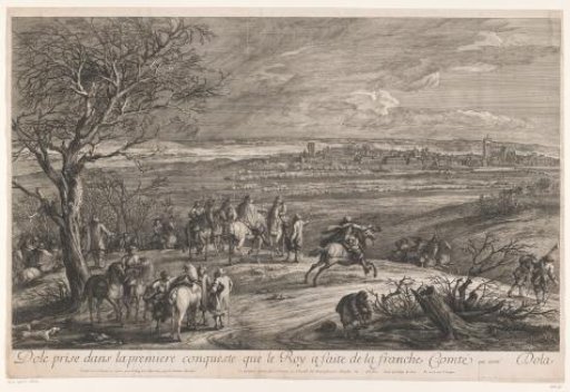 Capture of the City of Dôle by French Troops, 1668