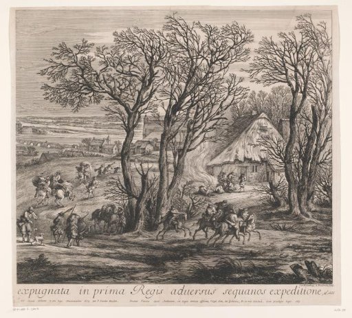 Capture of the city of Dôle by French troops, 1668