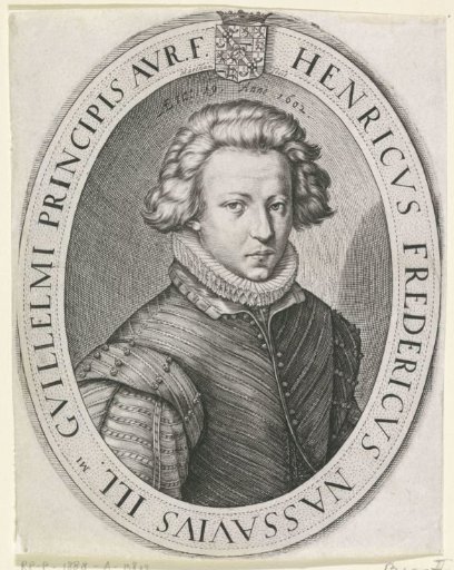 Portrait of Frederick Henry, Prince of Orange, at the age of 19