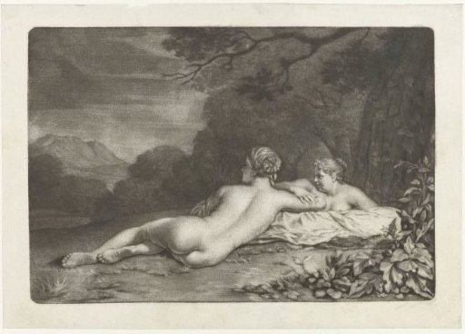 Landscape with Two Nymphs
