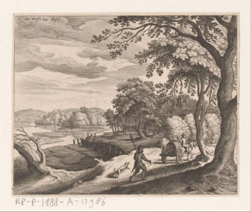 River Landscape near Basel