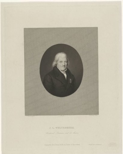 Portrait of Johannes Leonardus Wolterbeek