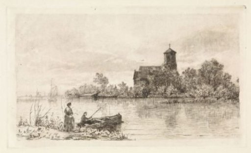 View of the Saint Urbanus Church at Bovenkerk