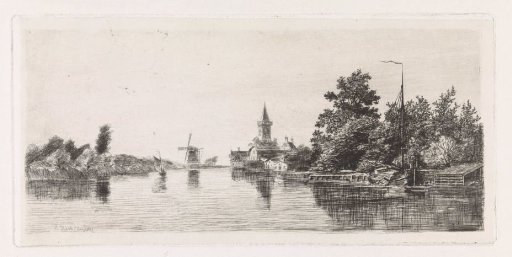 View of the Vecht at Nichtevecht