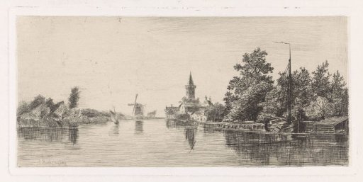 View of the Vecht at Nichtevecht
