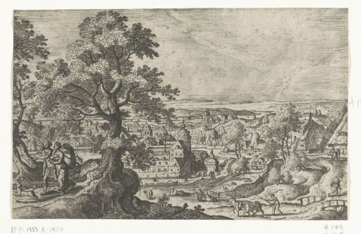 Apollo Walking with a Young Woman